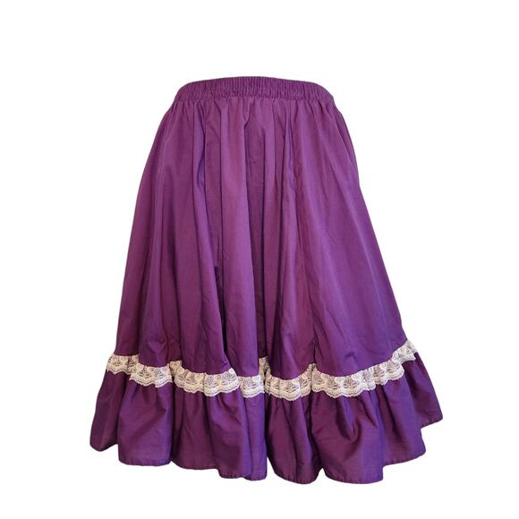 Partners Please Dresses & Skirts - VINTAGE Partners Please square dance skirt purple size S